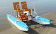 Водный велосипед, катамаран-ЯНТАРЬ.