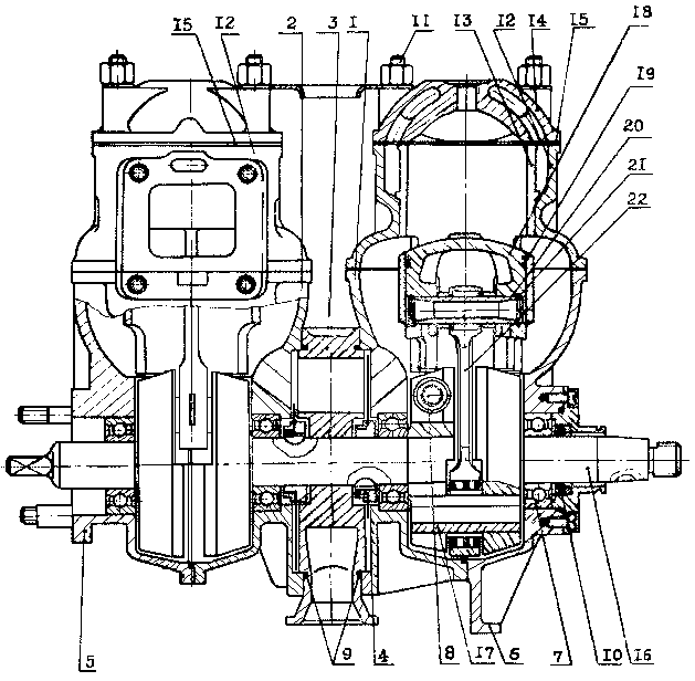Двигатель Привет-22