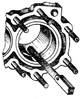 Определение износа цилиндра и зазора в замке поршневого кольца