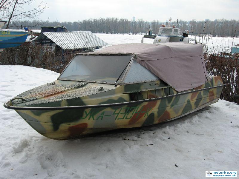 Тюнинг лодки Крым-М