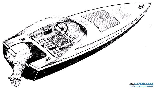 Афалина — быстроходная лодка дли двоих