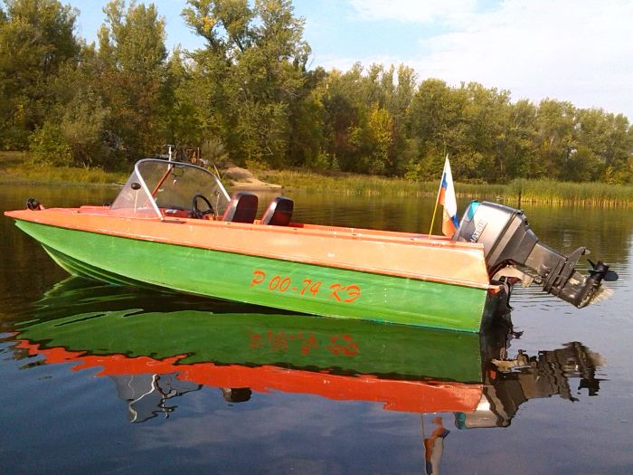 моторная лодка Казанка-5М4