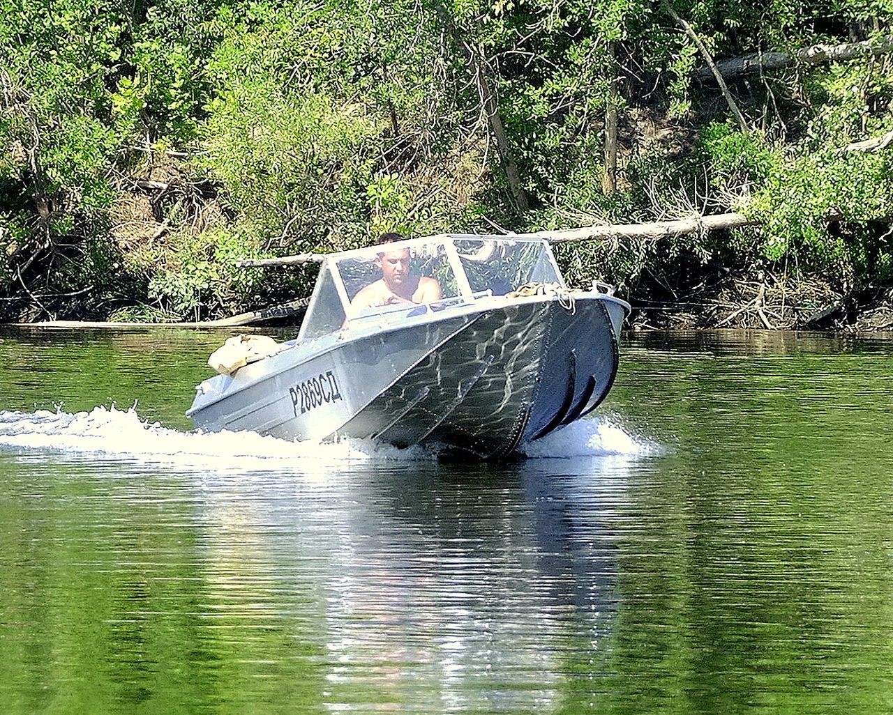 тюнинг лодки Ока-4